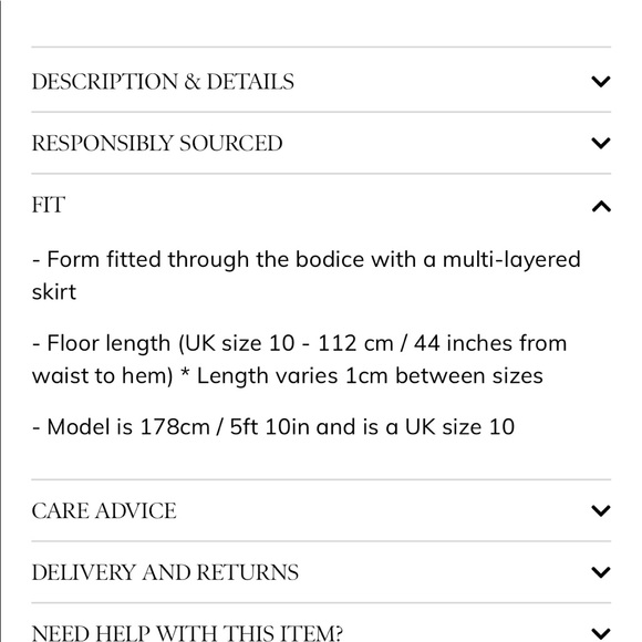 Blue Needle and Thread Valentine Ruffle Gown - Picture 2 of 12